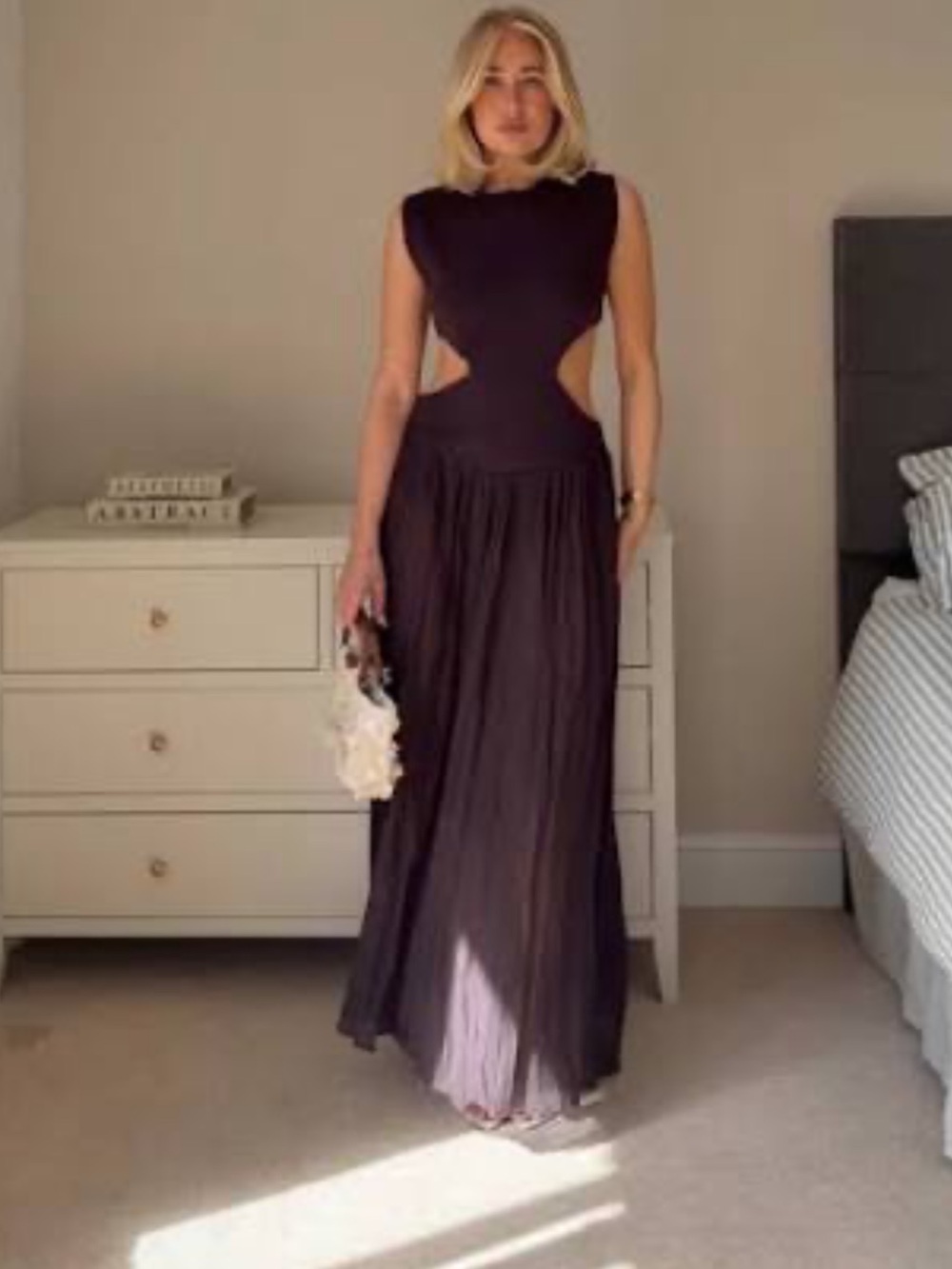Zara cut or knit dress